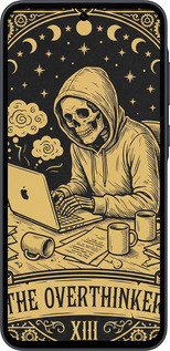 TPU чехол The Overthinker для Samsung Galaxy A35 - 6774b-3499 изображение 