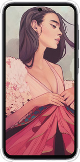 Силикон с усиленными углами чехол Kelsey Beckett для Samsung Galaxy A35 - 4034sp-3499 изображение 