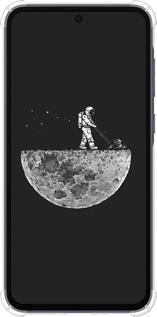 Силикон с усиленными углами чехол Moon in dark для Samsung Galaxy A35 - 4176sp-3499 изображение 