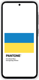 Силикон с усиленными углами чехол Прапор Пантон для Samsung Galaxy A35 - 5275sp-3499 изображение 