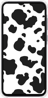 Силикон с усиленными углами чехол Шкура коровы для Samsung Galaxy A35 - 5576sp-3499 изображение 