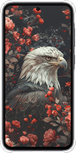 Силикон с усиленными углами чехол Цветочный страж для Samsung Galaxy A35 - 6102sp-3499 изображение 