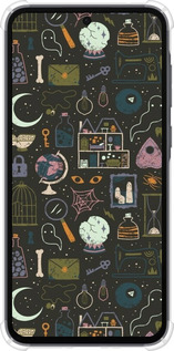 Силикон с усиленными углами чехол Колдовской принт для Samsung Galaxy A35 - 6425sp-3499 изображение 