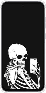 Силикон с усиленными углами чехол Скелет делает Selfie для Samsung Galaxy A35 - 6535sp-3499 изображение 