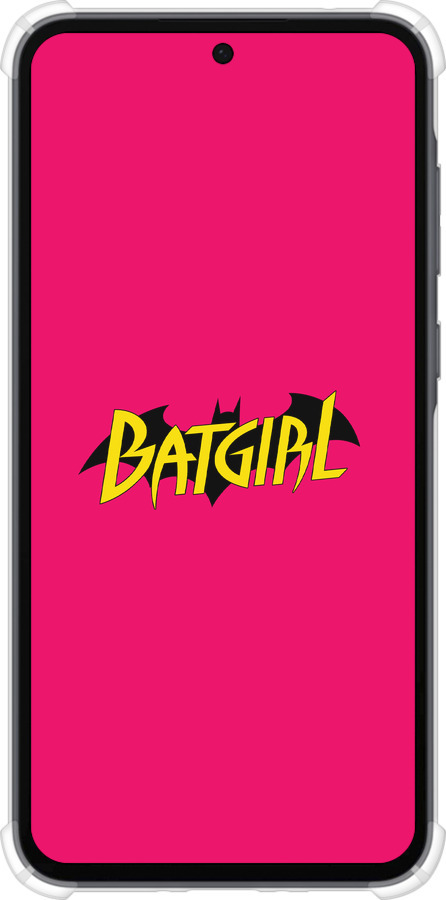 Силикон с усиленными углами чехол bat girl для Samsung Galaxy A35 - 4533sp-3499 изображение 