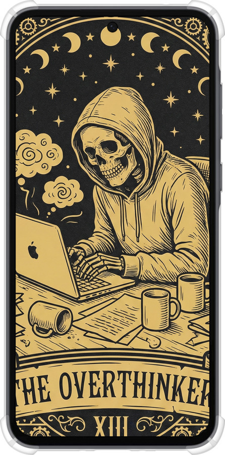 Силикон с усиленными углами чехол The Overthinker для Samsung Galaxy A35 - 6774sp-3499 изображение 