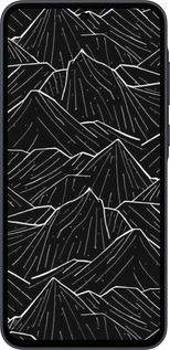 Силиконовый чехол С изображением Темных гор для Samsung Galaxy A35 - 6489u-3499 изображение 
