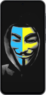 Силиконовый чехол Украинский анонимус для Samsung Galaxy A36 - 1062u-3836 изображение 