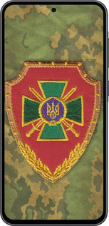 Силіконовий чехол Прикордона служба України  для Samsung Galaxy A36 - 1091u-3836 изображение 