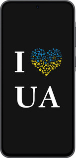 Силиконовый чехол I love UA для Samsung Galaxy A36 - 1112u-3836 изображение 