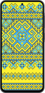 Силиконовый чехол Вышиванка 41 для Samsung Galaxy A36 - 1175u-3836 изображение 