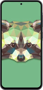 Силиконовый чехол Енот для Samsung Galaxy A36 - 1217u-3836 изображение 