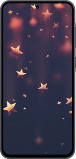 Силиконовый чехол Падающие звезды для Samsung Galaxy A36 - 3974u-3836 изображение 