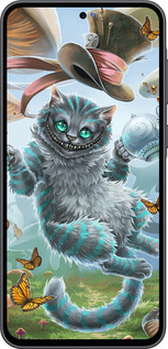 Силіконовий чехол Чеширський Кіт 2 для Samsung Galaxy A36 - 3993u-3836 изображение 