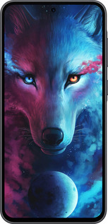 Силіконовий чехол Арт-вовк для Samsung Galaxy A36 - 3999u-3836 изображение 