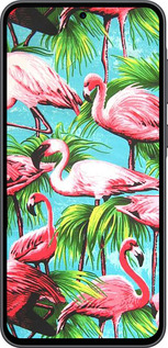 Силіконовий чехол Tropical background для Samsung Galaxy A36 - 4016u-3836 изображение 