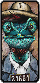 Силиконовый чехол Хамелеон в розыске для Samsung Galaxy A36 - 4030u-3836 изображение 