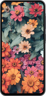 Силіконовий чехол Beauty flowers для Samsung Galaxy A36 - 4050u-3836 изображение 