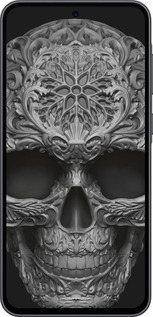 Силиконовый чехол skull-ornament для Samsung Galaxy A36 - 4101u-3836 изображение 