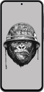 Силиконовый чехол military monkey для Samsung Galaxy A36 - 4177u-3836 изображение 