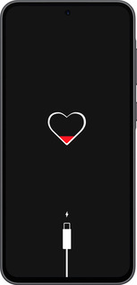 Силиконовый чехол Подзарядка сердца для Samsung Galaxy A36 - 4274u-3836 изображение 