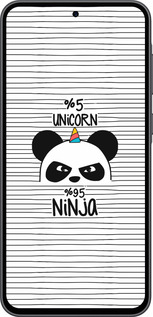 Силиконовый чехол Ниндзя для Samsung Galaxy A36 - 4281u-3836 изображение 