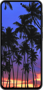 Силіконовий чехол Пальми для Samsung Galaxy A36 - 4324u-3836 изображение 