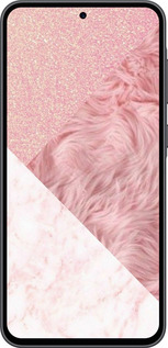 Силиконовый чехол Розовые текстуры для Samsung Galaxy A36 - 4343u-3836 изображение 