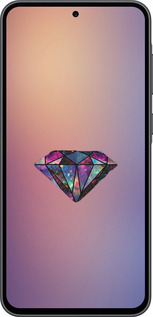 Силиконовый чехол Диамант для Samsung Galaxy A36 - 4352u-3836 изображение 