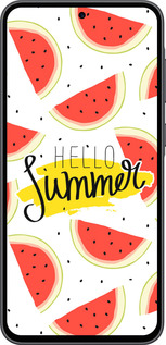 Силиконовый чехол Hello Summer для Samsung Galaxy A36 - 4356u-3836 изображение 