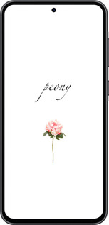 Силиконовый чехол Пион для Samsung Galaxy A36 - 4366u-3836 изображение 