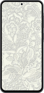 Силіконовий чехол Біле мереживо для Samsung Galaxy A36 - 4383u-3836 изображение 