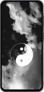 Силиконовый чехол Инь и Янь для Samsung Galaxy A36 - 4389u-3836 изображение 