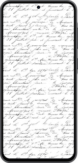 Силіконовий чехол Прописний шрифт  для Samsung Galaxy A36 - 4475u-3836 изображение 