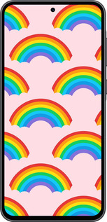 Силиконовый чехол Rainbows для Samsung Galaxy A36 - 4478u-3836 изображение 
