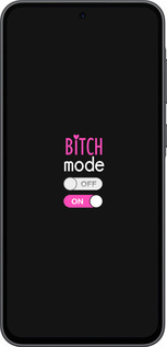 Силіконовий чехол Bitch mode для Samsung Galaxy A36 - 4548u-3836 изображение 