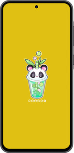 Силіконовий чехол Панда 1 для Samsung Galaxy A36 - 4558u-3836 изображение 