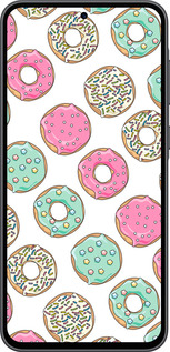 Силіконовий чехол Пончики 1 для Samsung Galaxy A36 - 4657u-3836 изображение 