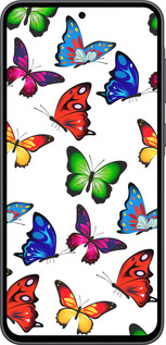 Силіконовий чехол Барвисті метелики для Samsung Galaxy A36 - 4761u-3836 изображение 