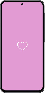 Силиконовый чехол Сердце 2 для Samsung Galaxy A36 - 4863u-3836 изображение 