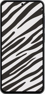 Силиконовый чехол Классическая зебра для Samsung Galaxy A36 - 4874u-3836 изображение 