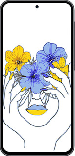 Силиконовый чехол Девушка v4 для Samsung Galaxy A36 - 5276u-3836 изображение 