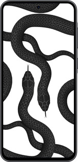 Силиконовый чехол Змеи для Samsung Galaxy A36 - 5473u-3836 изображение 