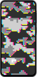 Силиконовый чехол Пиксельный камуфляж для Samsung Galaxy A36 - 5481u-3836 изображение 