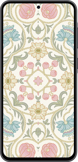 Силіконовий чехол Квітковий орнамент v2 для Samsung Galaxy A36 - 5513u-3836 изображение 