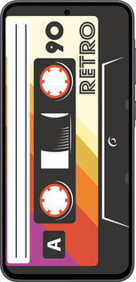 Силиконовый чехол Кассета с90 v4 для Samsung Galaxy A36 - 5532u-3836 изображение 