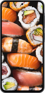 Силиконовый чехол Суши v3 для Samsung Galaxy A36 - 5540u-3836 изображение 