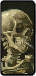 Силиконовый чехол Винсент Ван Гог. Череп для Samsung Galaxy A36 - 5544u-3836 изображение 