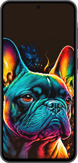 Силиконовый чехол Яркий бульдог для Samsung Galaxy A36 - 5547u-3836 изображение 