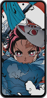 Силиконовый чехол Танджиро Камадо для Samsung Galaxy A36 - 5574u-3836 изображение 